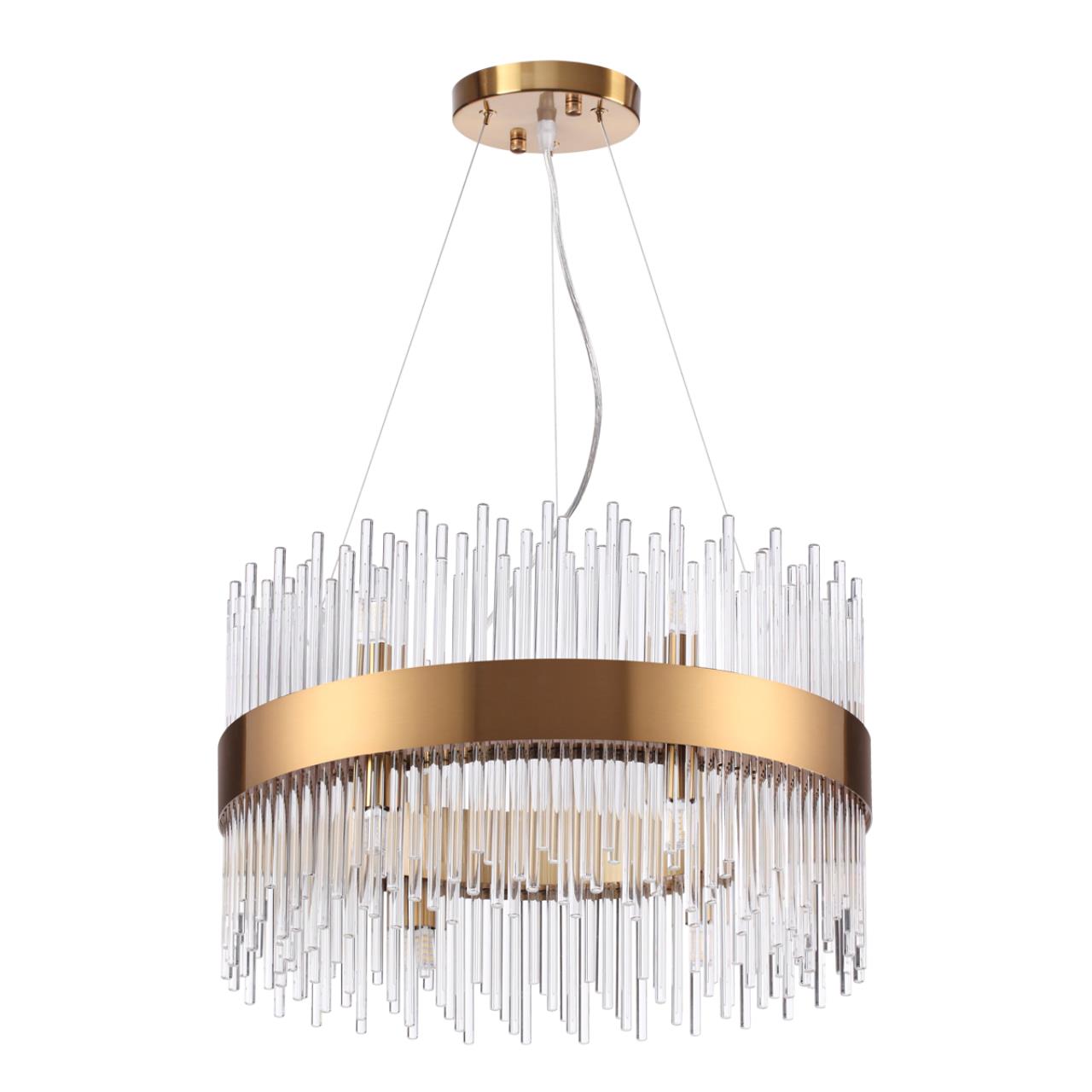 Бронзовый/стекло/прозрачный Люстра G9 12*33W 220V FOCCO HALL, арт. 4722/12