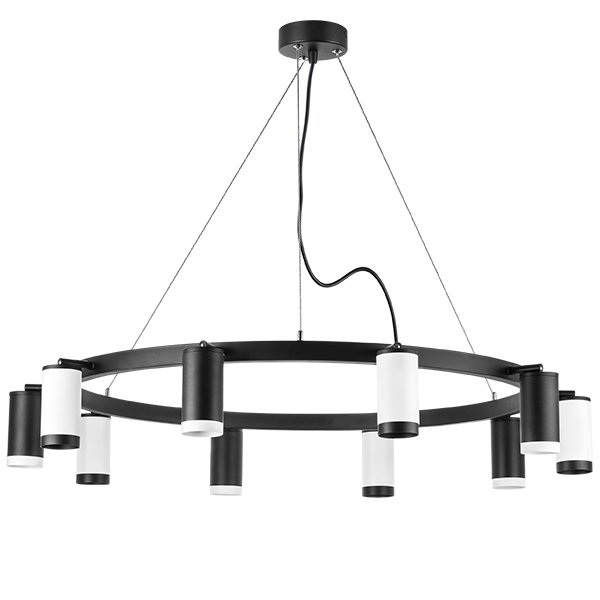 Люстра подвесная Rullo, черный Lightstar LR02037536576