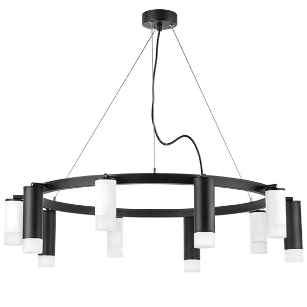 Люстра подвесная Rullo, черный Lightstar LR0203658751