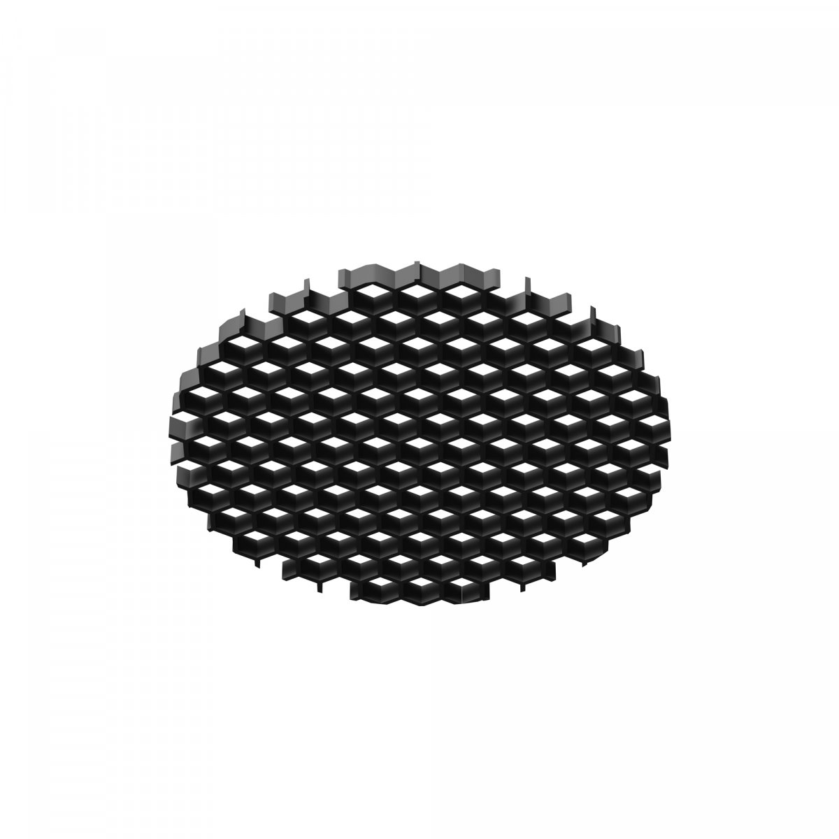 Антибликовая решётка для светильников серии Омут / Dip 15Вт Maytoni Technical HoneyComb001-D41.5, черный