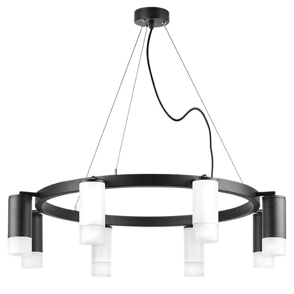 Люстра подвесная Rullo, черный Lightstar LR0183643741