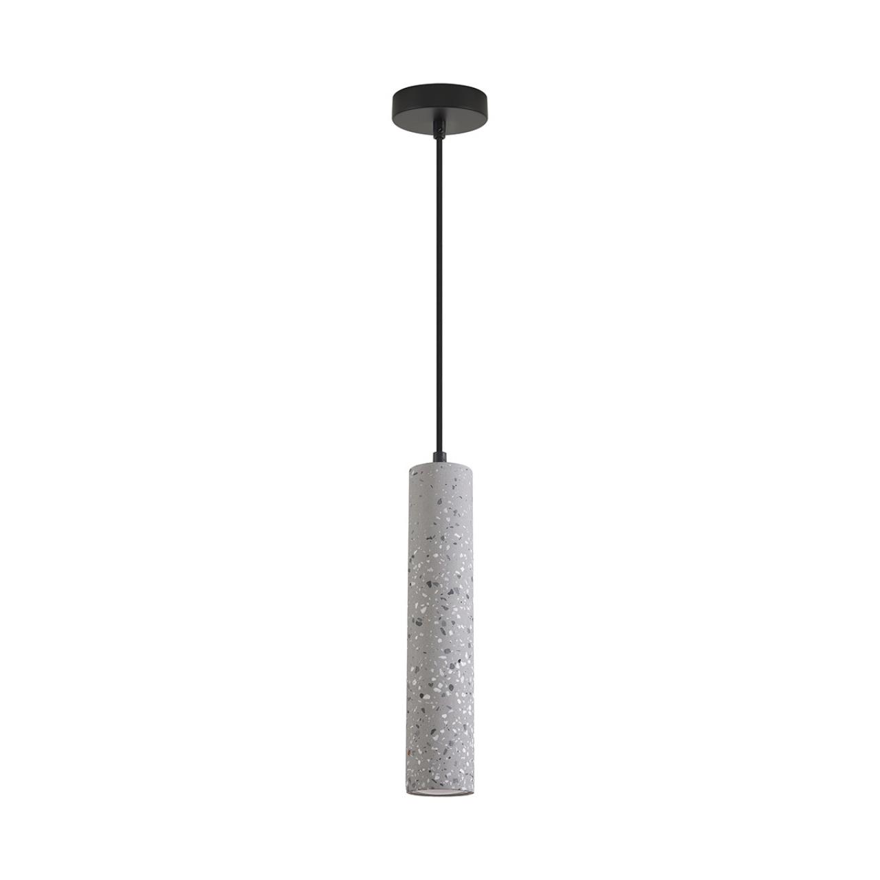 Черный/серый, металл/цемент Подвес GU10 LED 5W 220V SHAMAREL SUSPENTIONI, арт. 8357/1A