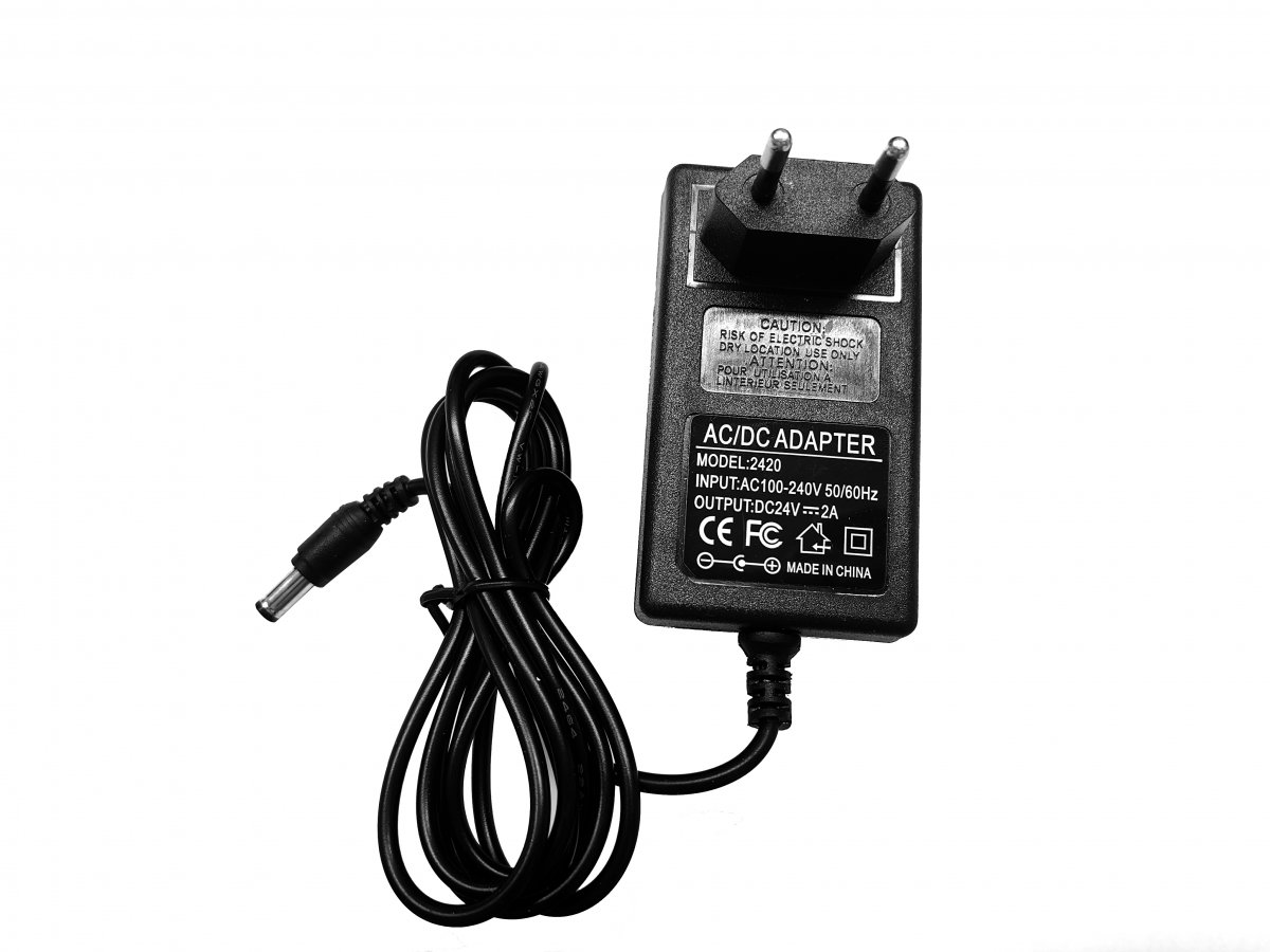 Блок питания 24V (в розетку) для светильников Linea 48W 1,5м, черный Lightstar 506005