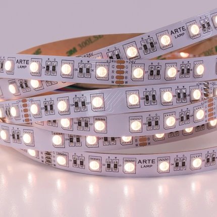 фото Светодиодная лента 24V 14,4W/m RGB+W 4000К 5м Arte Lamp TAPE A2406012-01-RGB4K