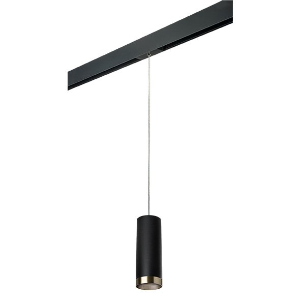 Комплект со светильником Rullo для трека PRO Rullo, черный Lightstar PRORP487431