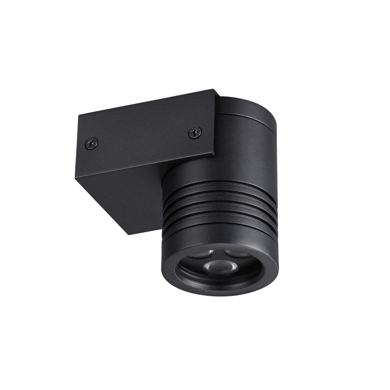 Черный/металл Фасадный светильник IP67 LED CREE 6W 4000K 30° AC85-265V STIMA NATURE, арт. 6648/6WL