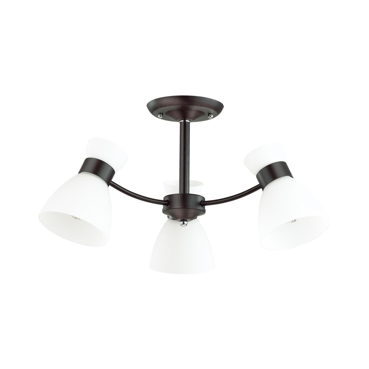 Черный Люстра потолочная E27 3*60W 220V WILMA COMFI, арт. 4534/3C