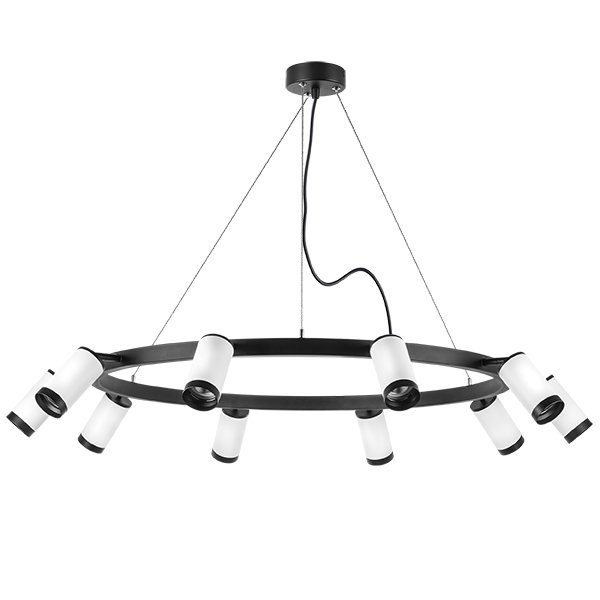 фото Люстра подвесная Rullo, черный Lightstar LR02036837