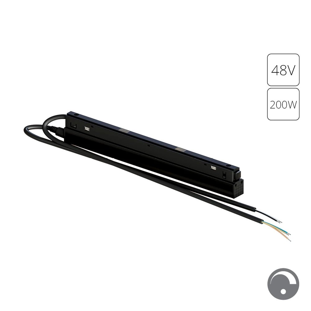 Блок питания встраиваемый в трек 48V 200W для магнитной трековой системы ARTE LAMP LINEA A482806N