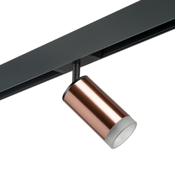 Комплект со светильником Rullo для трека PRO Rullo, черный Lightstar PRO430430