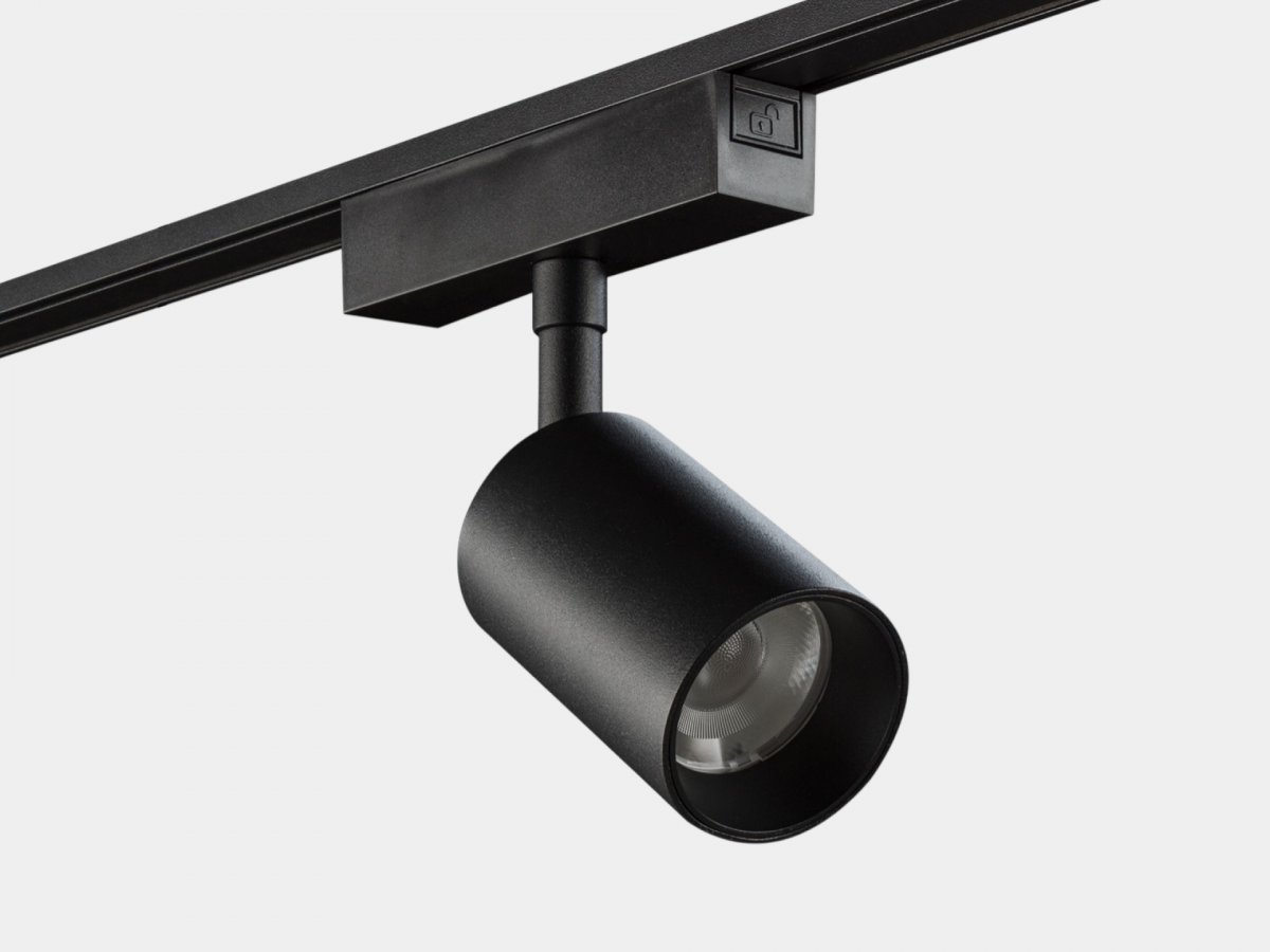 Светильник трековый SWG SLIM, 48В 15W черный 2700-6000К, SL-SLIM-SPBL-15-CCT
