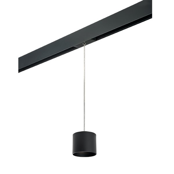 Комплект со светильником Rullo для трека PRO Rullo, черный Lightstar PRORP3487
