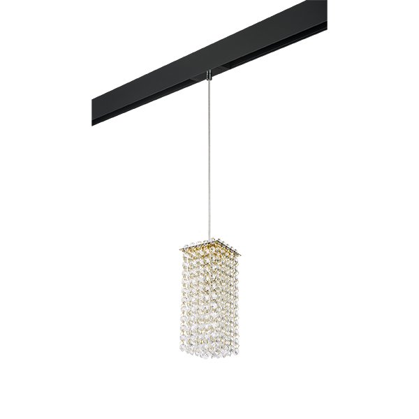 Комплект с подвесом Cristallo для трека PRO Cristallo, золото Lightstar PRO795422