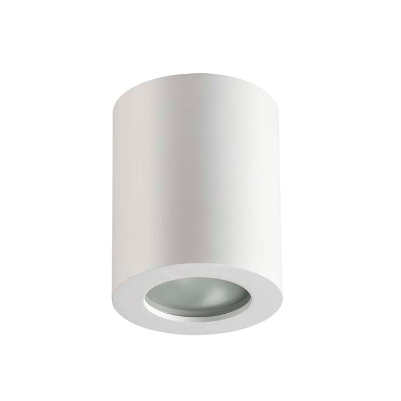 Белый Потолочный накладной светильник IP44 GU10 1*50W 220V AQUANA HIGHTECH, арт. 3571/1C