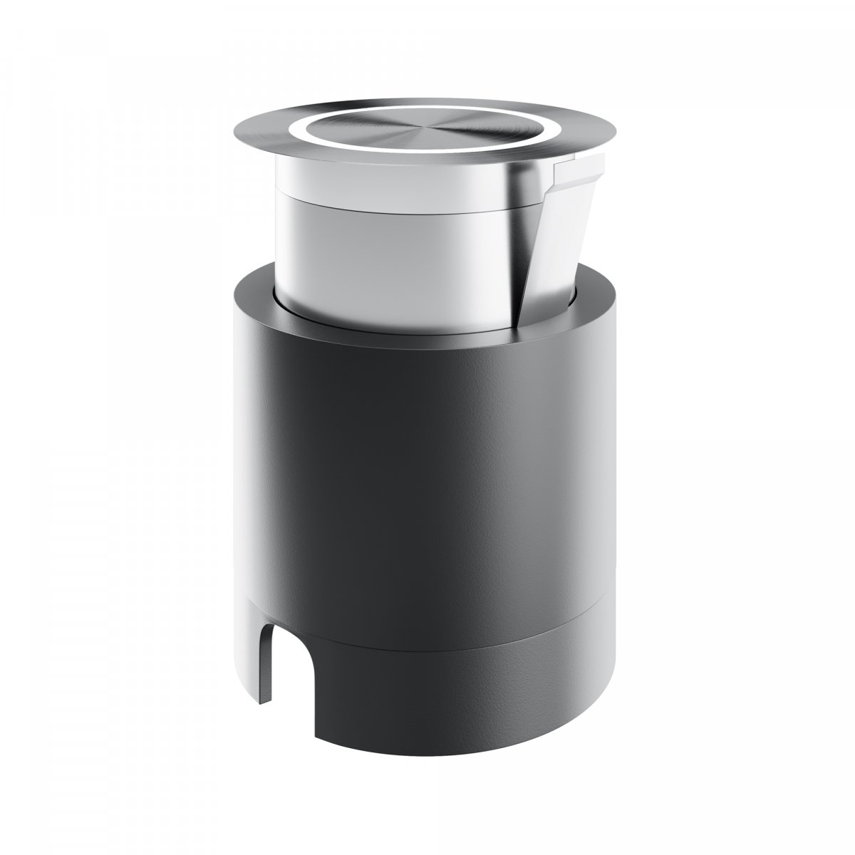 Уличный встраиваемый светильник Maytoni Outdoor Gleam O515DL-L2S3K1, серебро