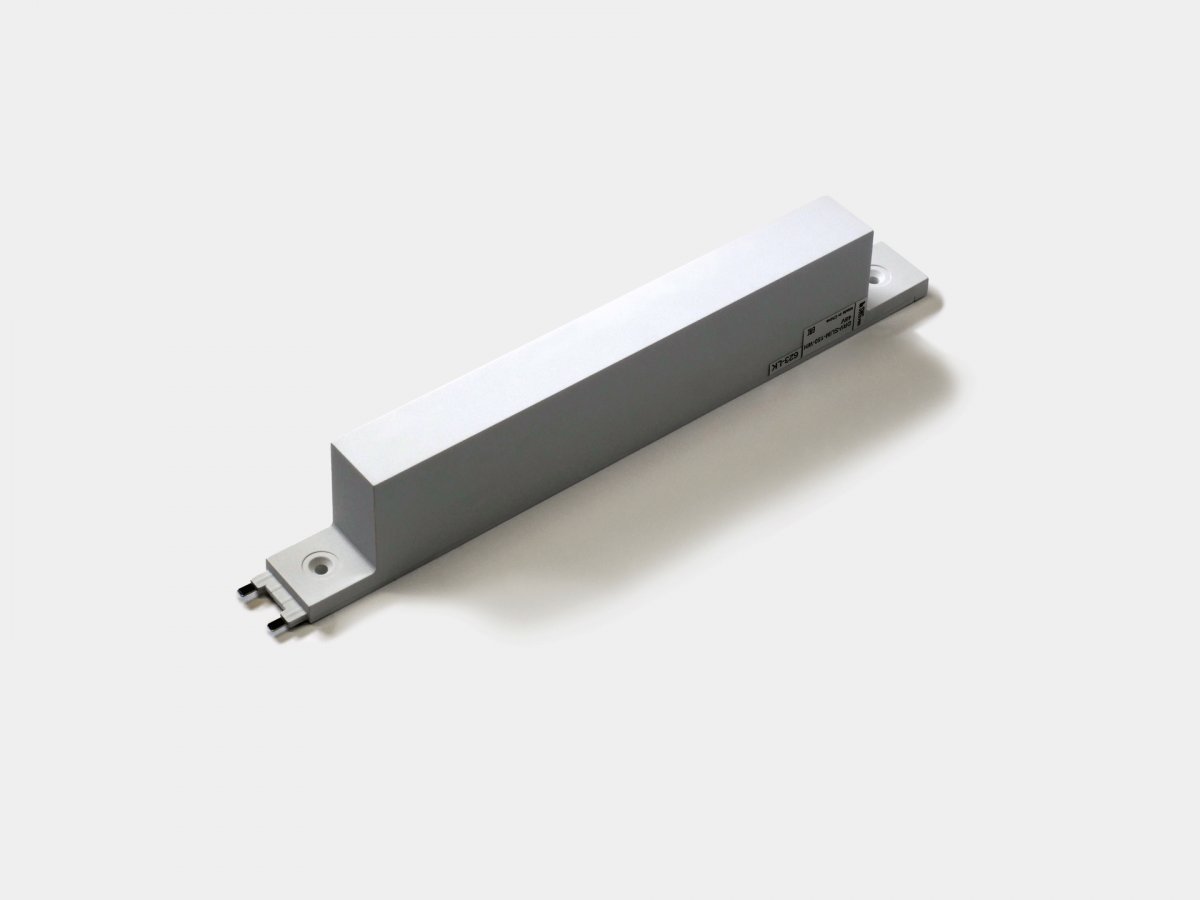 Блок питания накладной SWG на трек, системы SLIM белый DRV-SLIM-150-WH, 48В, 150W, DRV-SLIM-150-WH