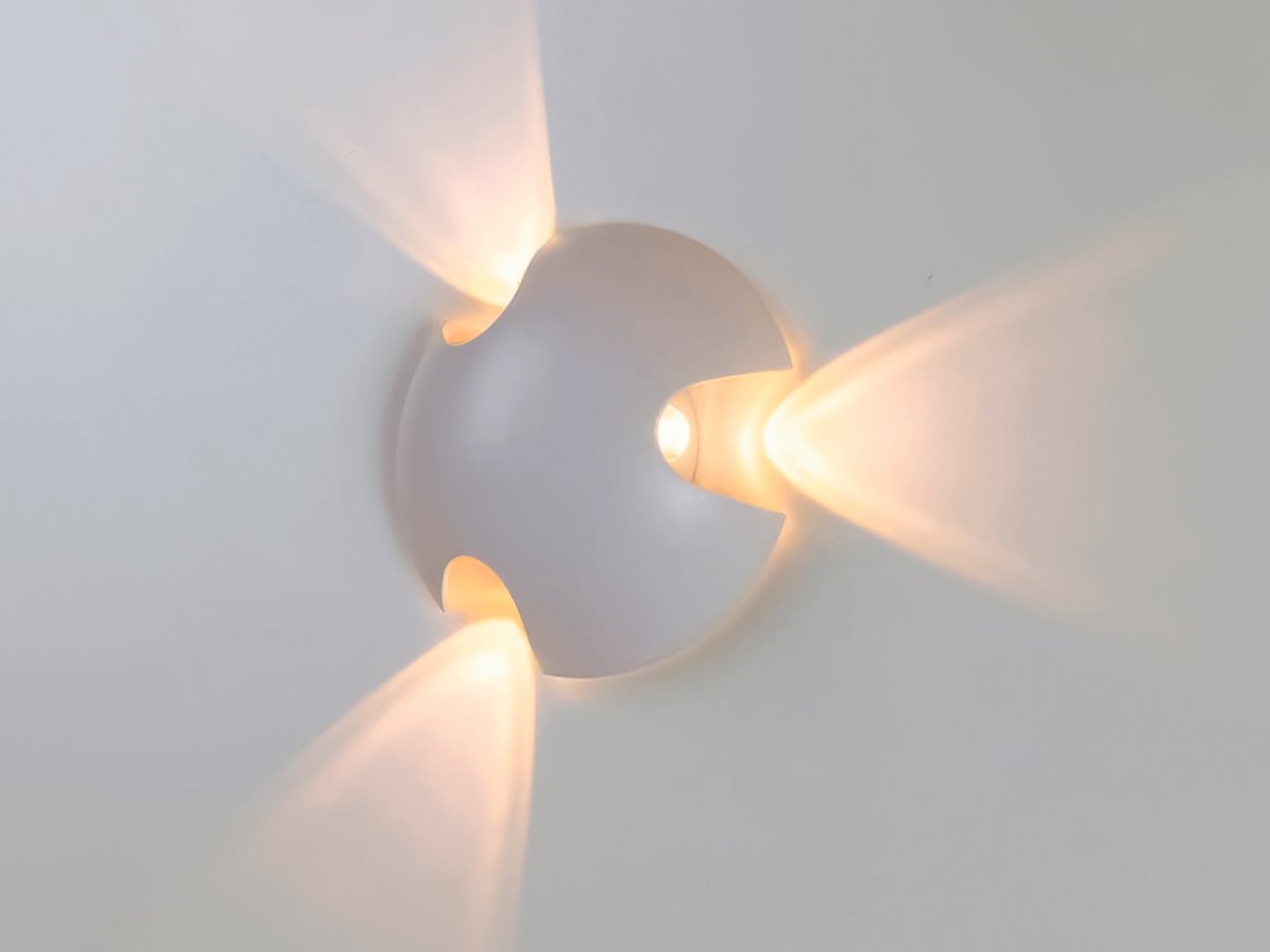 SWG LED светильник настенный LWA0121C-WH-WW Белый 3*3Вт 3000 К