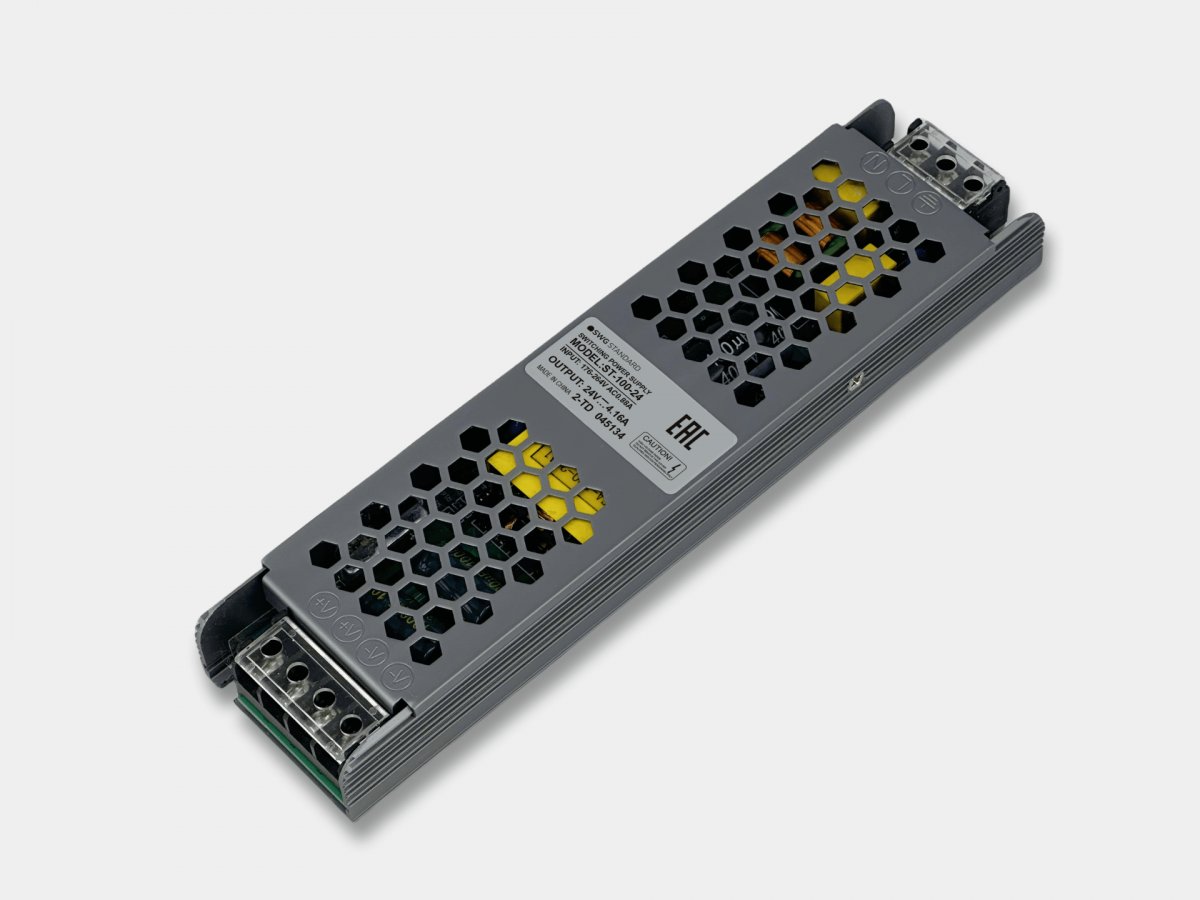 Блок питания SWG для светодиодных лент 24 В, 100 Вт, IP20, ST-100-24