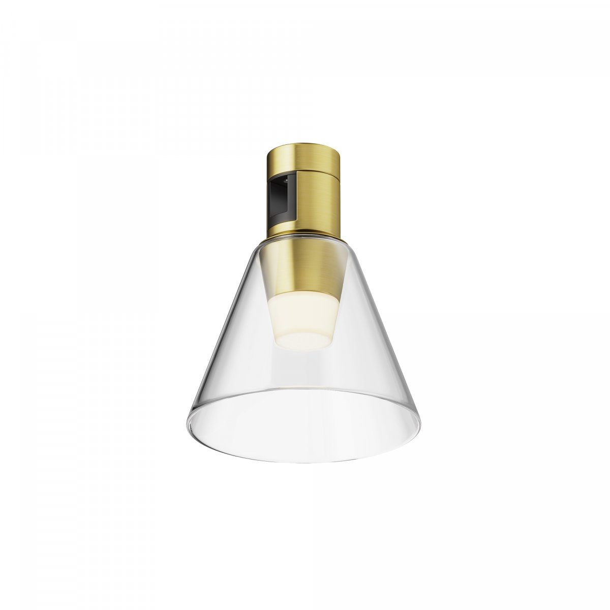 Трековый светильник Maytoni Technical Bianca TR147-1-3W3K-BS, латунь