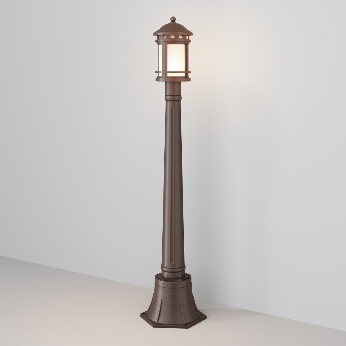 Ландшафтный светильник Maytoni Outdoor Salamanca O031FL-01BR, коричневый