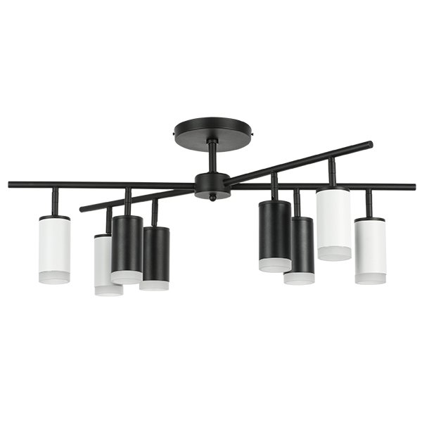 Люстра потолочная Rullo, черный Lightstar LR7283643740