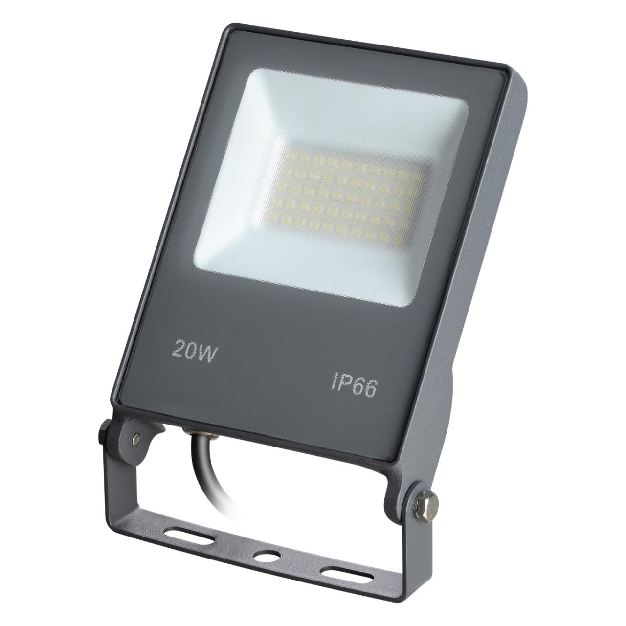 Ландшафтный прожектор LED 20Вт 4000К 100-300В IP66 STREET, арт. 358577