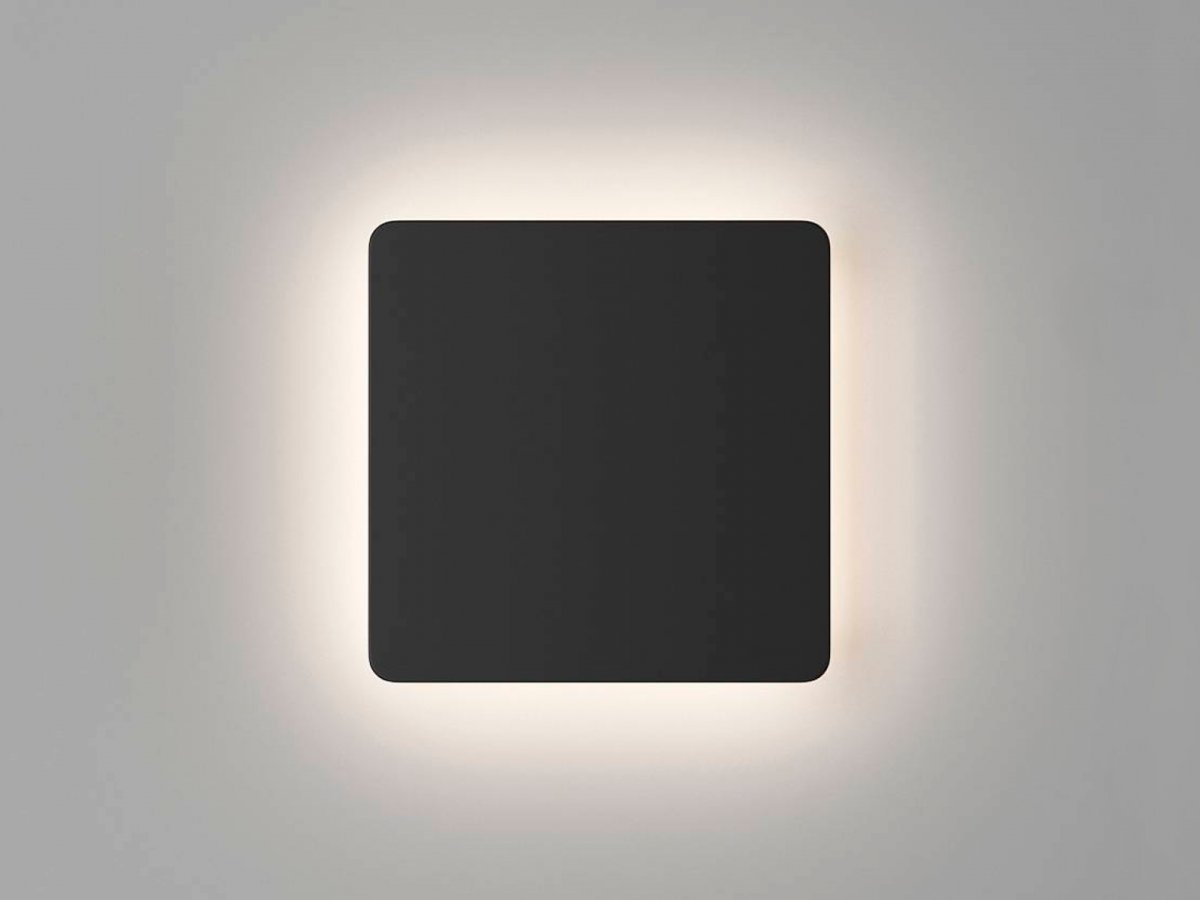 SWG LED светильник настенный LW-A807A-BL-WW Черный 12Вт 3000 К