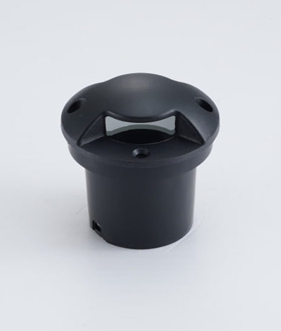 Светильник STEP LIGHT G1032  встраиваемый черный  220V 3W Led  теплого белого цвета.