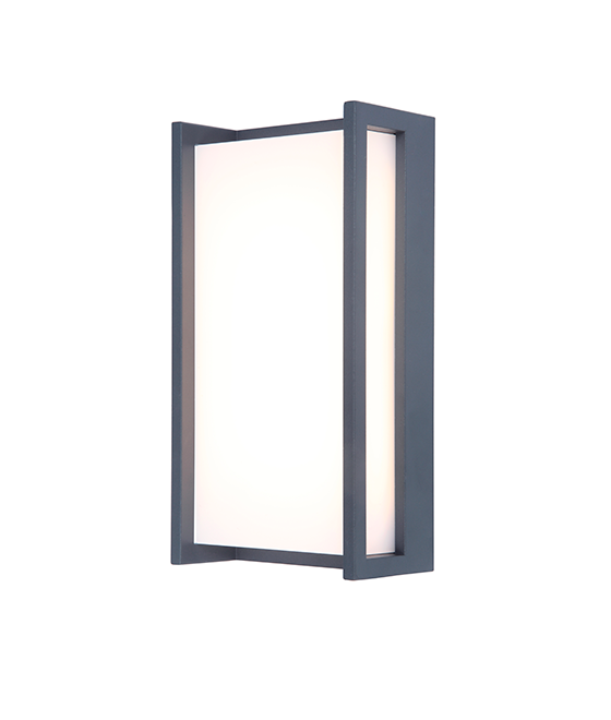 Светильник "Qubo" Bollard light  220V LED 17.3W 3000K  G4152 .  Цвет: темно серый
