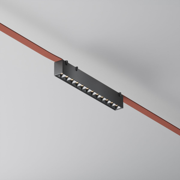 фото Трековый подвесной светильник Maytoni Technical Points TR128B-12W3K-M-B, черный