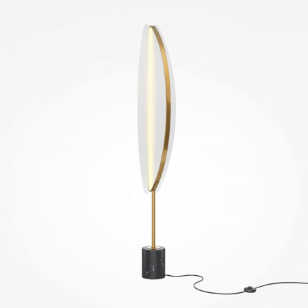 фото Торшер Maytoni Breeze MOD281FL-L33BS3K, латунь