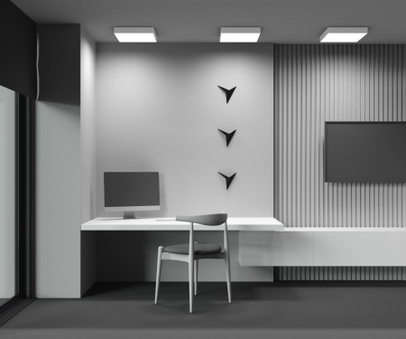 фото Потолочный светильник Maytoni Technical Zon C032CL-45W4K-SQ-W, белый