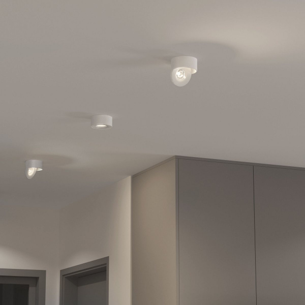 фото Накладной светодиодный светильник Glide белый 25100/LED