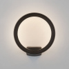 фото Уличный настенный светодиодный светильник Ring IP54 1710 TECHNO LED черный