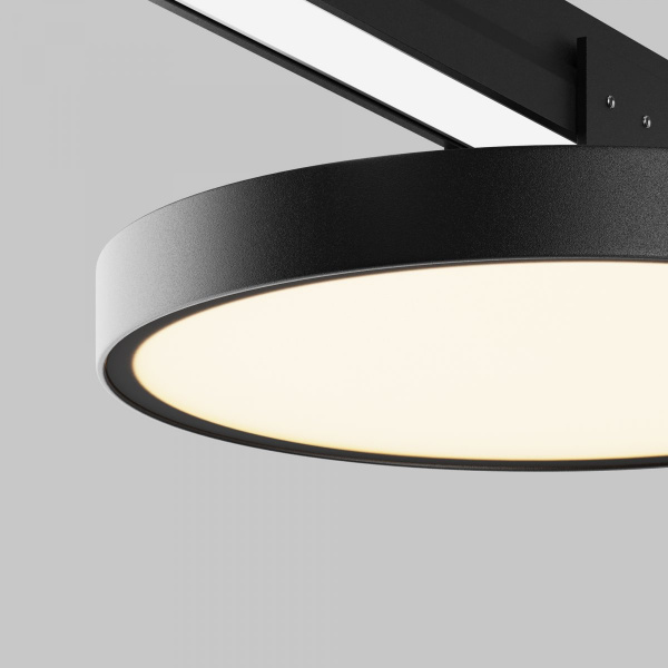 фото Уличный трековый светильник Maytoni Outdoor Zon IP O-TR01-1-F-18WB3K, черный