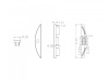 фото Комплект заглушек SWG на профиль ARC-608FL (2 шт), ARC-608FL-ECS