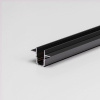 фото Slim Magnetic Шинопровод встраиваемый под ГКЛ 9,5мм черный (2м) 85209/00