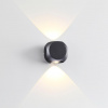фото Черн/металл Настенный светильник IP54 LED 4W 350Лм 3200K 70° MIKO HIGHTECH, арт. 4222/4WL