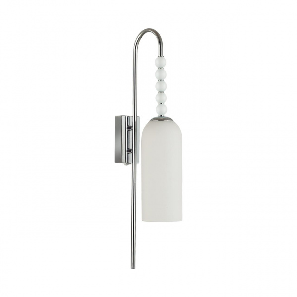 Хром/белый, металл/стекло Бра Е14 1*40W 220V TRACY NEOCLASSI, арт. 8270/1W
