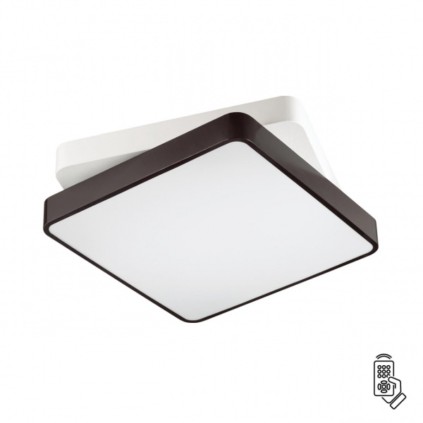 Белый, черный Люстра потолочная диммир. с ДУ LED 72W 3000-6000К 220V AGATHA LEDIO, арт. 4511/72CL