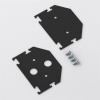 фото Slim Magnetic Заглушки для шинопровода в натяжной потолок 85204/00 черный 2 шт. 85206/00