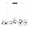 Черный хром/металл Люстра LED 64W 4000K 3800Лм TRELLIS L-VISION, арт. 5087/64L