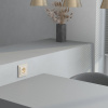 фото Рамка из стекла на 1 пост Senso шампань soft-touch W0013111