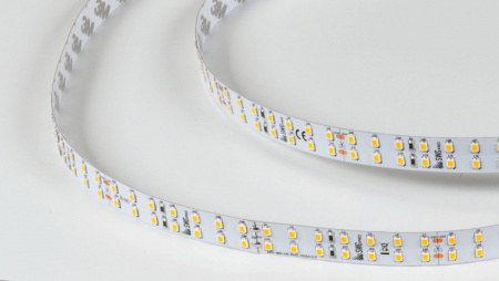 фото Светодиодная лента ПРО 2835, 196 LED/м, 20 Вт/м, 24В, IP20, Цвет: Теплый белый, SWG2P196-24-20-WW-20, катушка 5 м