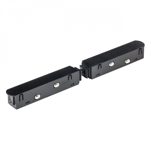 Токопроводящий прямой соединитель UNO 48V Uno, черный Lightstar 509107