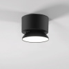 фото Светильник накладной поворотный светодиодный Smooth 10W 4000K черный 25053/LED