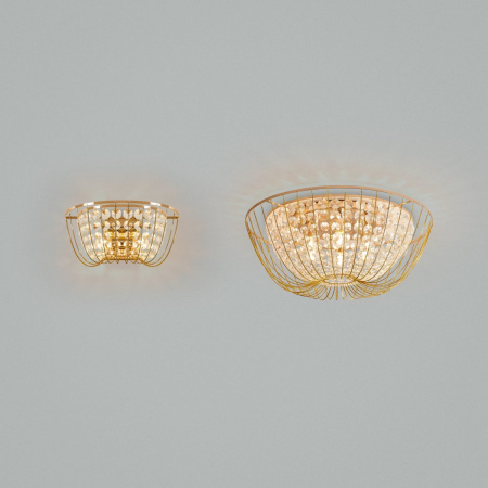 фото Люстра Freya FR1016CL-06G, золото