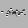 фото Черный, металл Люстра GX53 LED 12*7W 220V TORINA COMFI, арт. 8344/12C