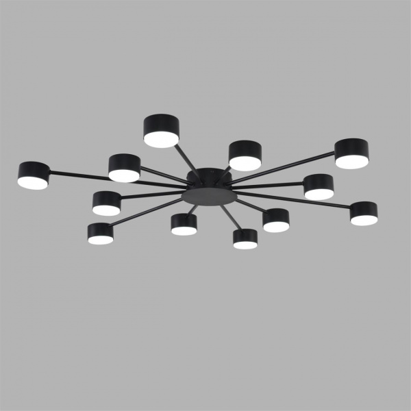 фото Черный, металл Люстра GX53 LED 12*7W 220V TORINA COMFI, арт. 8344/12C