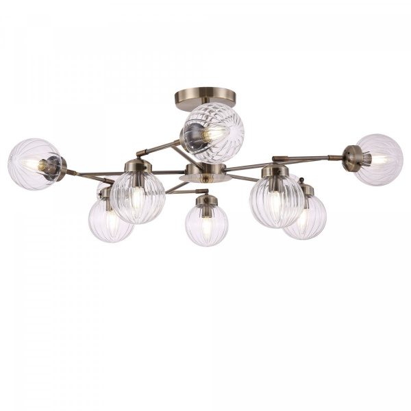 Люстра Freya Daisy FR5041PL-08BS, латунь